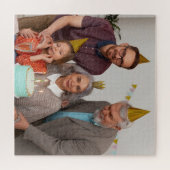 Custom Birthday Puzzle Photo Gift for Her Him (Horizontal)