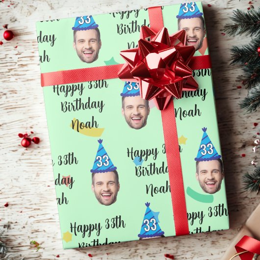 Custom Birthday Wrapping Paper Cadeaupapier
