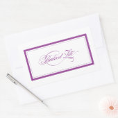 Custom_Bked Ziti Rechthoekige Sticker (Envelop)