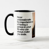 Custom Black 15 oz Ringer Mok Smile77 by ZAZZ_IT (Links)