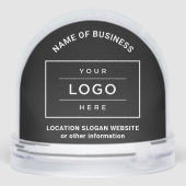 Custom Black Business Name and Logo (Arrière)