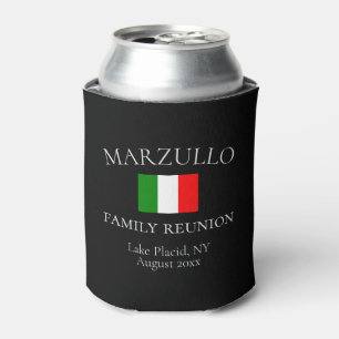 Custom Black Family Reunion Souvenir Favor Blikjeskoeler