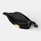 Custom Black & Gold Center Seal Monogram (Ouvrir)