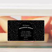 Custom Black Monster Spray Labels (Aangebracht)