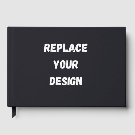 Custom black simple Design Add Photo or Text (Recto)