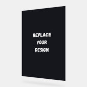 Custom black simple Design Add Photo or Text (Angle)