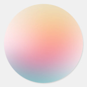 Custom Blank Sjabloon Rood Roze Blauw Paarse Geel Ronde Sticker