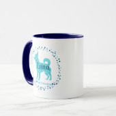 Custom Blue Chihuahua Mug Photo Personalized (Devant gauche)