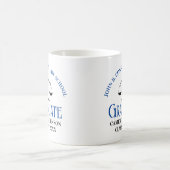 Custom Blue Law School Afstuderen Gift Koffiemok (Center)