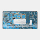 Custom Blue PCB Circuit Board for IT Pros (Clavier et souris)