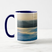 Custom Blue Ridge Mountains Virginia Mug (Gauche)