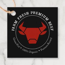 Custom Boerderij Fresh Premium Beef Business Label