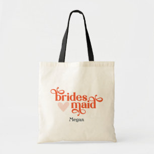Custom Boho Bridesmaid Gift Tas