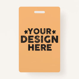 Custom Bold Zeg Hun Naam ontwerp voor mannen Badge