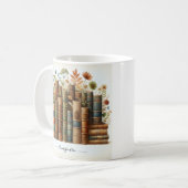 Custom Book koffie Mok, Ontwerp uw eigen Mok, Koffiemok (Voorkant links)