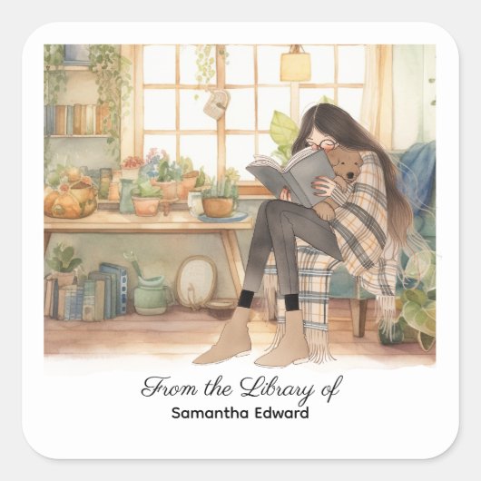 Custom Book Label (Voorkant)