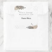 Custom Book Ownership Sticker (Tas)