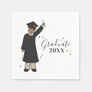 Custom Boy Avatar   Middelbare school Afstuderen s Servet