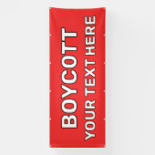 custom boycott banner (Verticaal)
