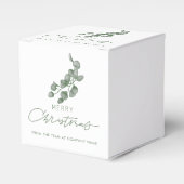 Custom Branded Bedrijfsnaam Merry Christmas Bedankdoosjes (Voorkant Zijde)