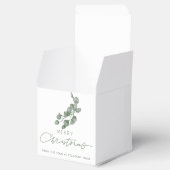 Custom Branded Bedrijfsnaam Merry Christmas Bedankdoosjes (Geopend)