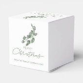 Custom Branded Bedrijfsnaam Merry Christmas Bedankdoosjes (Achterkant)