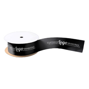 Custom Branded Business Company Logo Black Lint