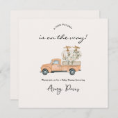 Custom Branded Herfst Pumpkin Baby shower (Voorkant / Achterkant)