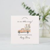 Custom Branded Herfst Pumpkin Baby shower (Staand voorkant)