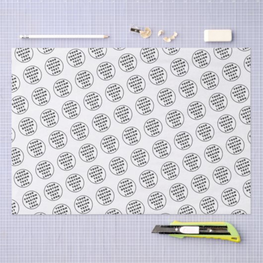 Custom Branded Logo Business Company Packaging  Tissuepapier (Craft)