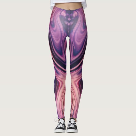 Custom Branded Neon Leggings (Voorkant)