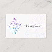 Custom Branded Tech Start-up White Visitekaartje (Voorkant)