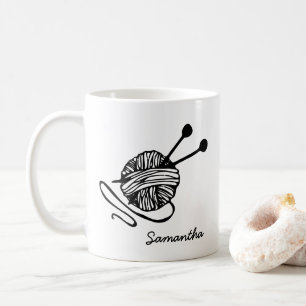 Custom Breien Liefhebber Gift Gepersonaliseerd Bre Koffiemok