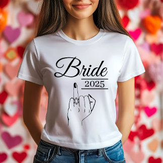 Custom Bride Shirt - Funny Bachelorette Party T-sh
