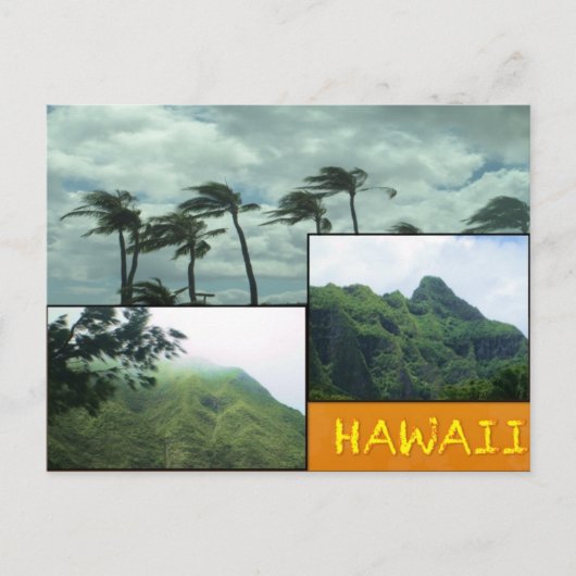 CUSTOM BRIEFKAARTEN - HAWAII COLLAGE# 24 (Voorkant)