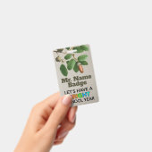 Custom Bright School Badge (Handheld)