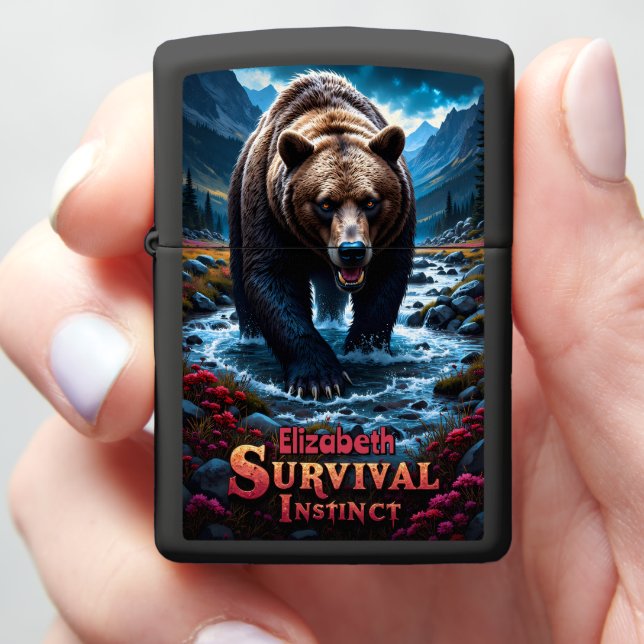 Custom Brown Bear Survival Instinct Stream (In Hand)