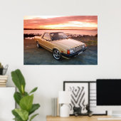 Custom Brumby Poster (Thuiskantoor)