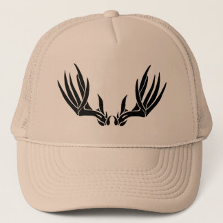 Custom Buck Antler Trucker Pet