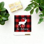 Custom Buffalo Plaid Deer Gift Wrap Tissue Paper Tissuepapier