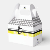 Custom Bumble Bee Verjaardag Favoriet Box Bedankdoosjes (Achterkant)