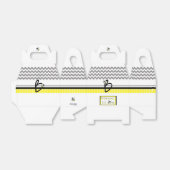 Custom Bumble Bee Verjaardag Favoriet Box Bedankdoosjes (Uitgevouwen)