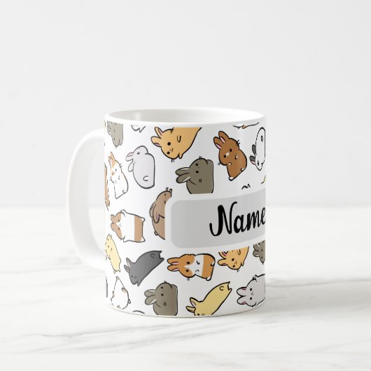 Custom bunny mug (Devant gauche)