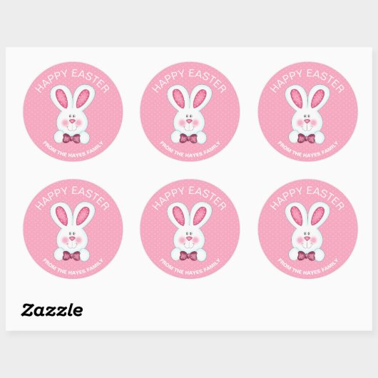 Custom Bunny Rabbit Sticker (Vel)