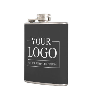 Custom Business ADD LOGO Company Professional Heupfles