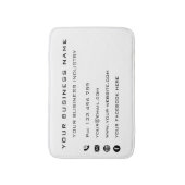 Custom Business CName Tekst Badmat Sjabloon (Voorkant Verticaal)