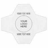 Custom Business Company Logo Afbeelding Tekst Sjab Voetbal (Enkel)