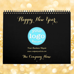 Custom Business Company Logo Kantoor 2026 Foto Kalender