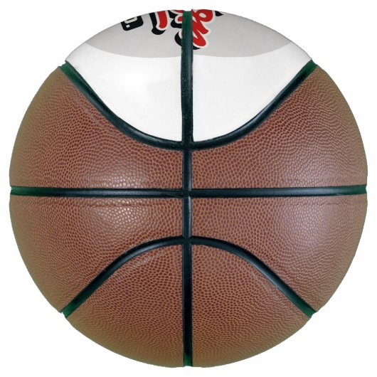 Custom Business Company Logo & Photo Personalized Basketbal (Rechts)