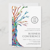 Custom Business Conference Kaart (Voorkant)